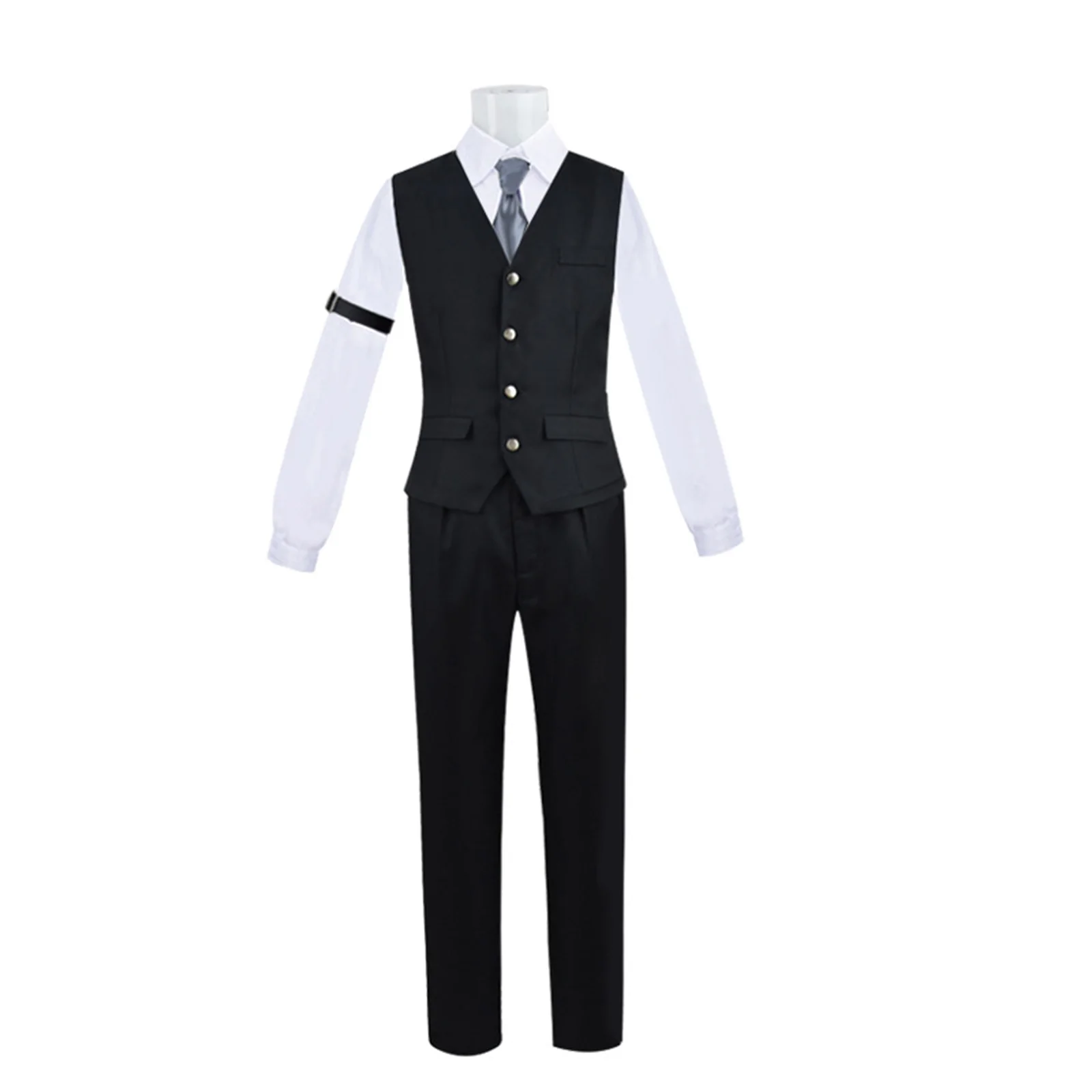 

Xavier Cosplay Costume Men Bunny Uniform Suit Clothes Halloween Party Con Outfit Full Set for Men