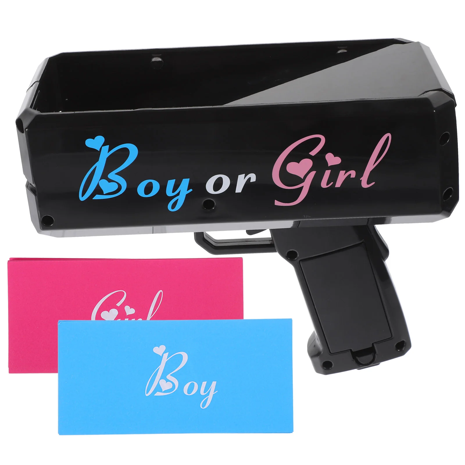 1 Set Boy or Girl Reveal Prop Money Shooter Prop Gender Reveal Party Cash Shooter Plaything gender reveal shooter