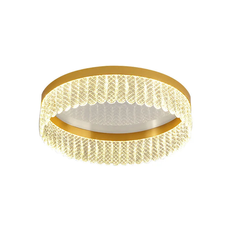 

New postmodern light luxury crystal ceiling lamp, master bedroom room