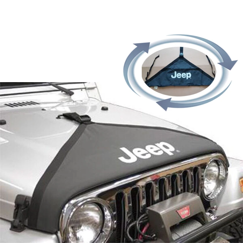 JK K Front End Bra T-Style Protector Kit  J116for jeep JK for wrangler 2007-2017