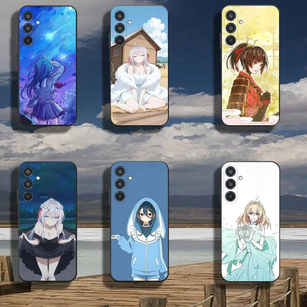 

Y-Yorushika Japanese Spring Thief Phone Case For Samsung Galaxy A73,A72,A71,A70,Others Soft Black Cover