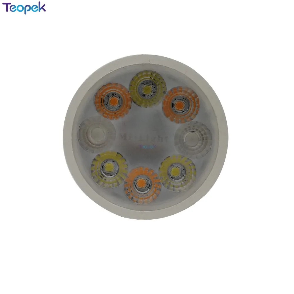 MiBoxer 2.4G 4W 5W 6W 9W 12W Led Bulb,Smart Wireless CCT RGBW RGBWW RGB+CCT Led Light,MR16 GU10 E14 E27 Led Lamp