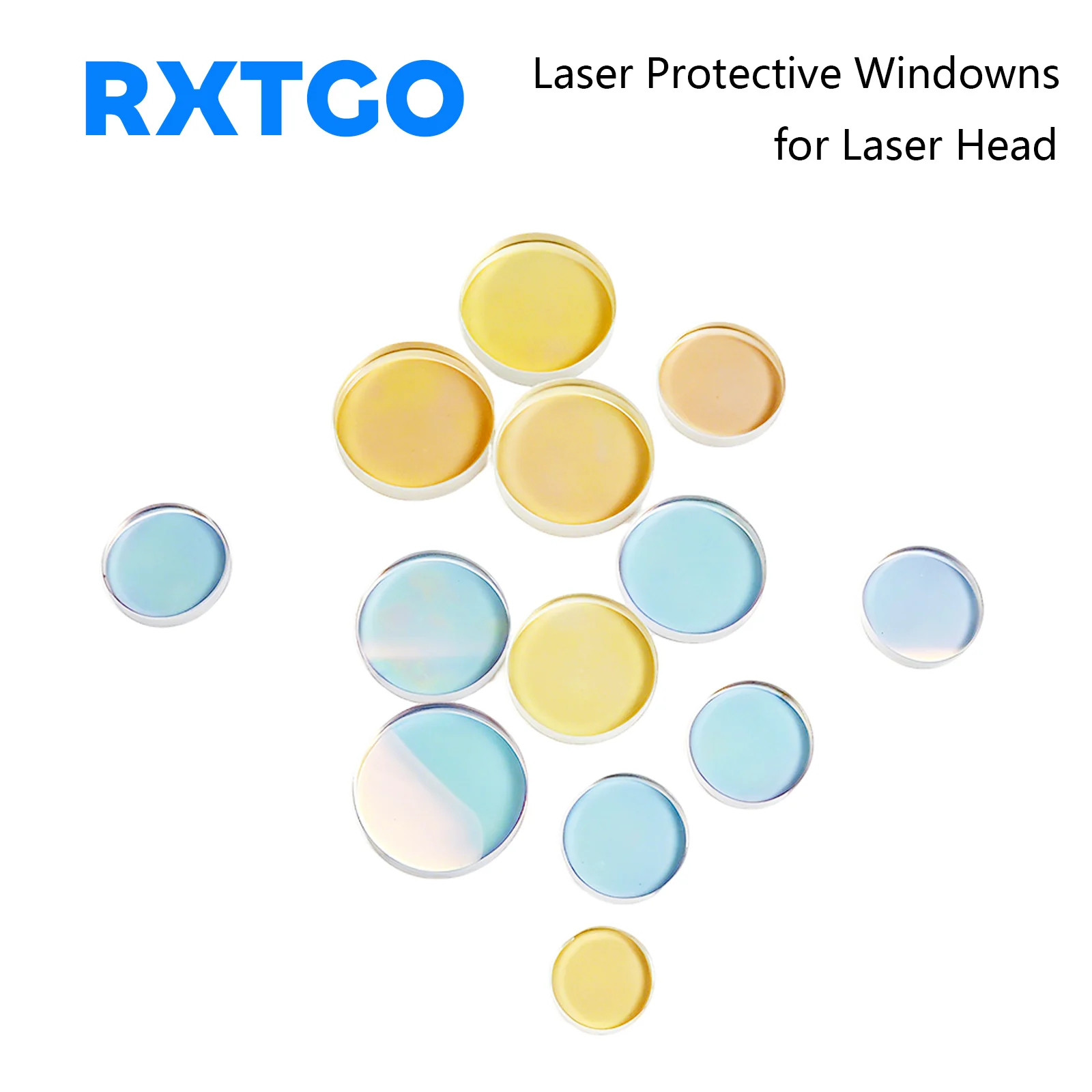 Laser Protective Windows Lens 18x2 20x2 34x5 37x7 for  Fiber Cutting Head Parts