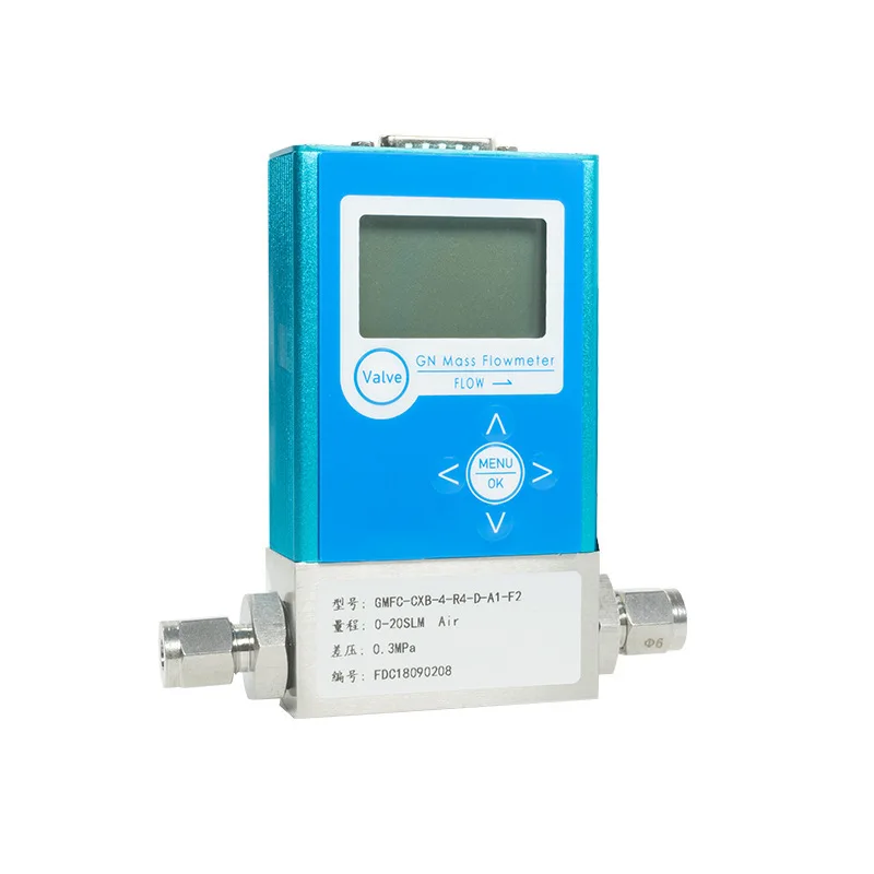 High Precision Digital Flowmeter Controller Shanghai Thermal Mass Flowmeter