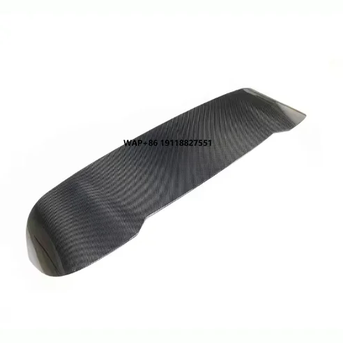 

OEM Real Dry Carbon Fiber Rear Spoiler Wing New Condition Car Body Kit for Stelvio Type Bumper