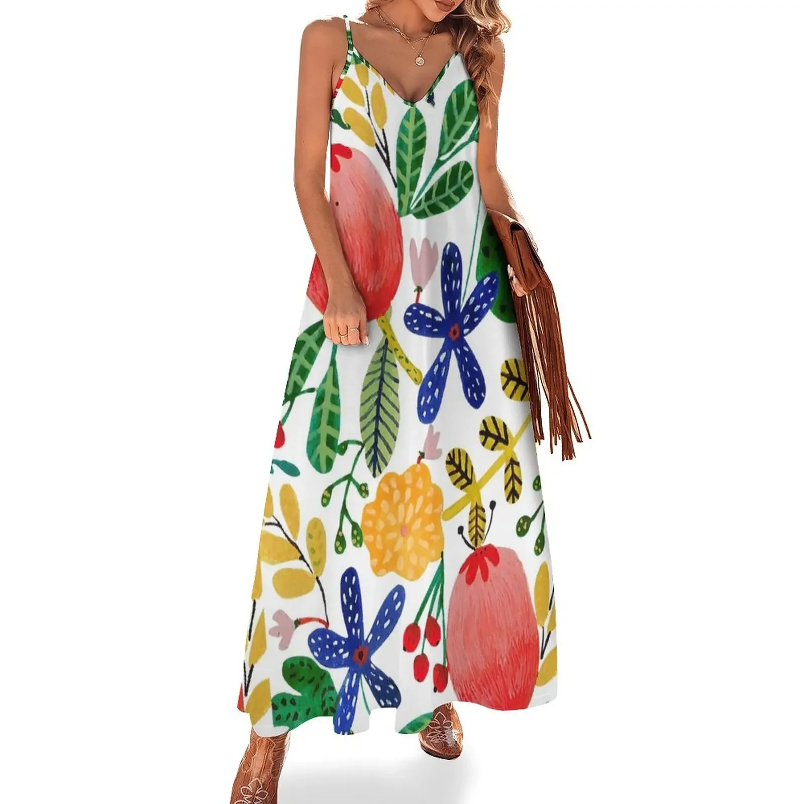

Summer Days Sleeveless Dress beach dresses sexy dress evening dress woman