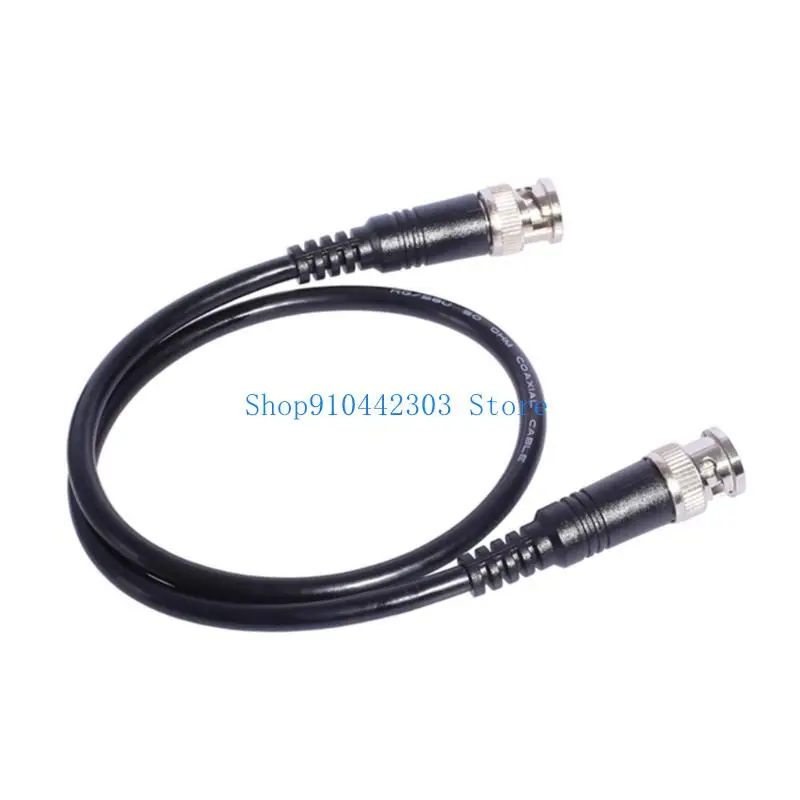 652F BNC Male to Male Extension Connectors Adapter Professional Coaxial Wire Cord Cable Plug for Video Security Camera CCTV