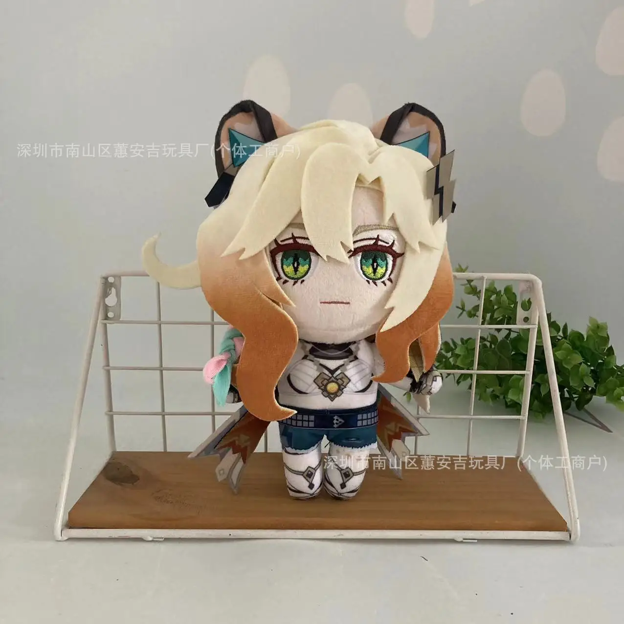 Genshin Impact Plush Mavuika Lyney Tighnari Wanderer Amber Freminet Game Anime Cosplay Stuffed Doll Cartoon Figure 10cm