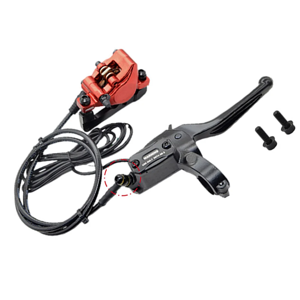 Folding Ebike Brake Electric Bike Brake Wear-resistant Brake Pads Anti-bending Oil Pipe Anti Bending Oil Pipe For Bicycle