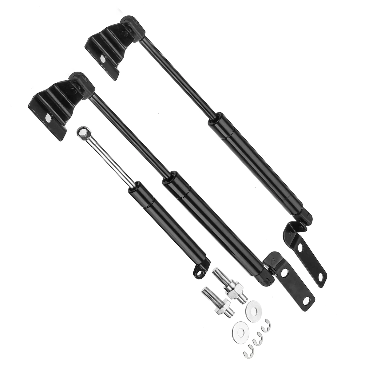 3pc Front Bonnet Tailgate Gas Lift Support Struts For Toyota Hilux Vigo SR5 2005 2006 2007 2008 2009 2010 2011 2012 2013 2014