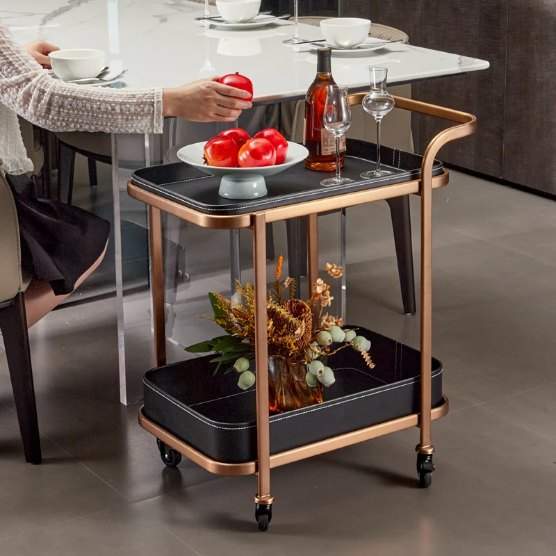 

Moving Kitchen Hotel Handcart Wheel Serving Trolley Hotel Handcart Carts With Wheels Carrello Pulizie Commercial Furniture