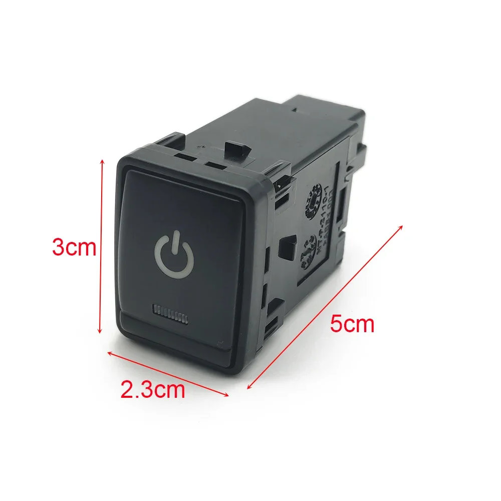 1PC Car Power on off DRL LED Light Music Button Steering Wheel Heating Switch with Wire for Nissan Teana Sylphy Qashqai X-TRAIL