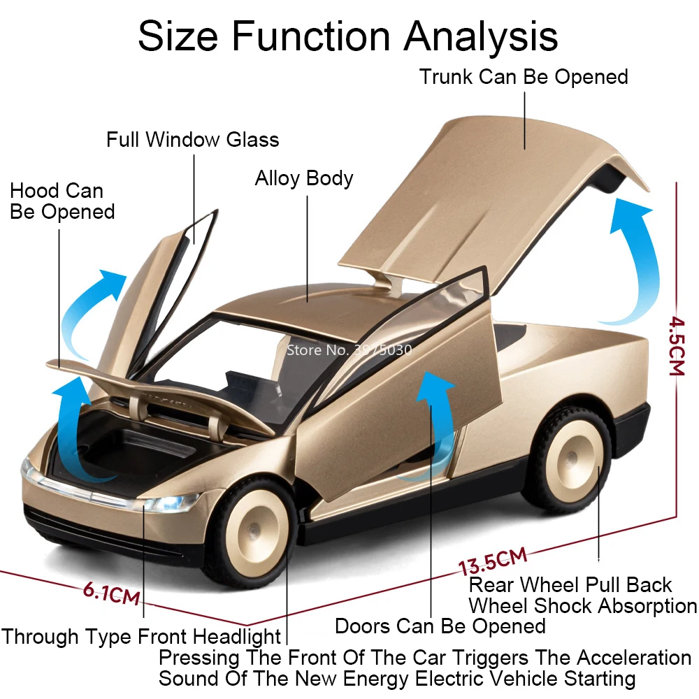 1:32 Robotaxi Legierung Diecast Modelle Spielzeugautos Rad Zurückziehen Miniaturfahrzeuge Türen Können Geöffnet Auto Kinder Interaktives Spielzeug