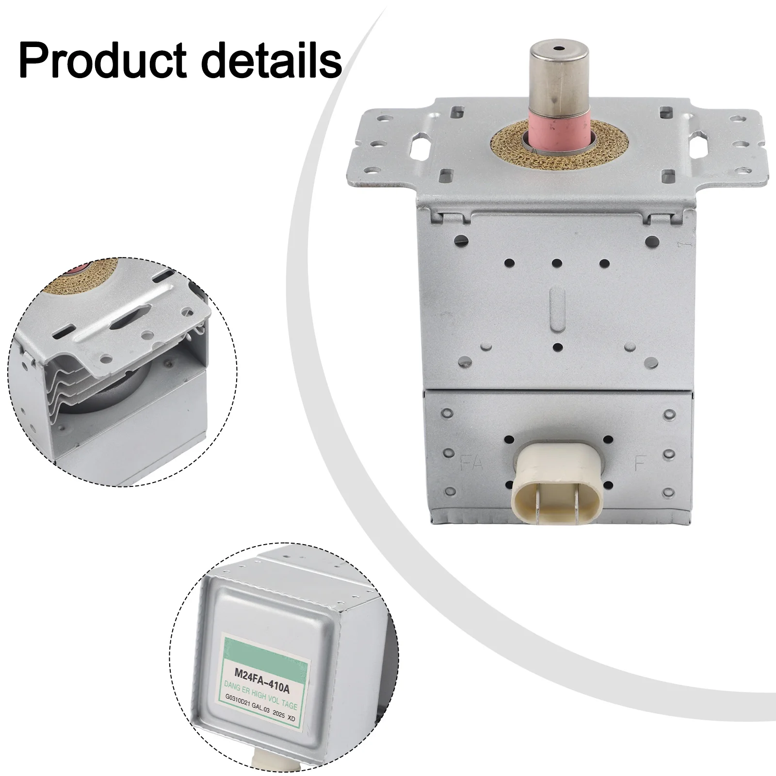 Magnetic Control Oven Parts 9.5cm 3.5cm for galanz Microwave Parts Enhances Efficiency Improved Cooking Performance