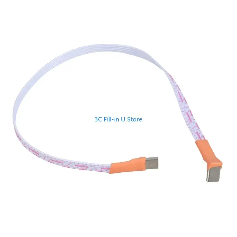 G8TA Type C Charging Cable Cord 1.5mm Thin Profile 10W Power Delivery Perfect for Drones Cameras Portable Gadgets