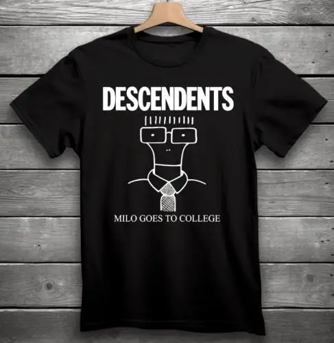 

Descendents Milo Goes To College Punk Rock Band T-Shirt Black S-3XL