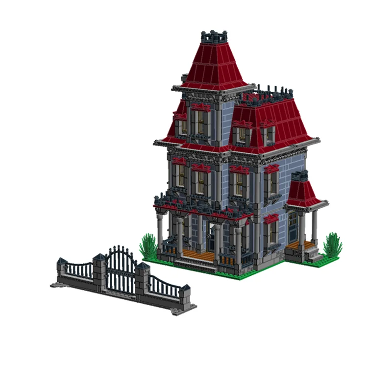4148 pezzi 10228 casa stregata costruire aggiornata MOC fai da te modello educativo blocchi di costruzione giocattoli di compleanno regalo