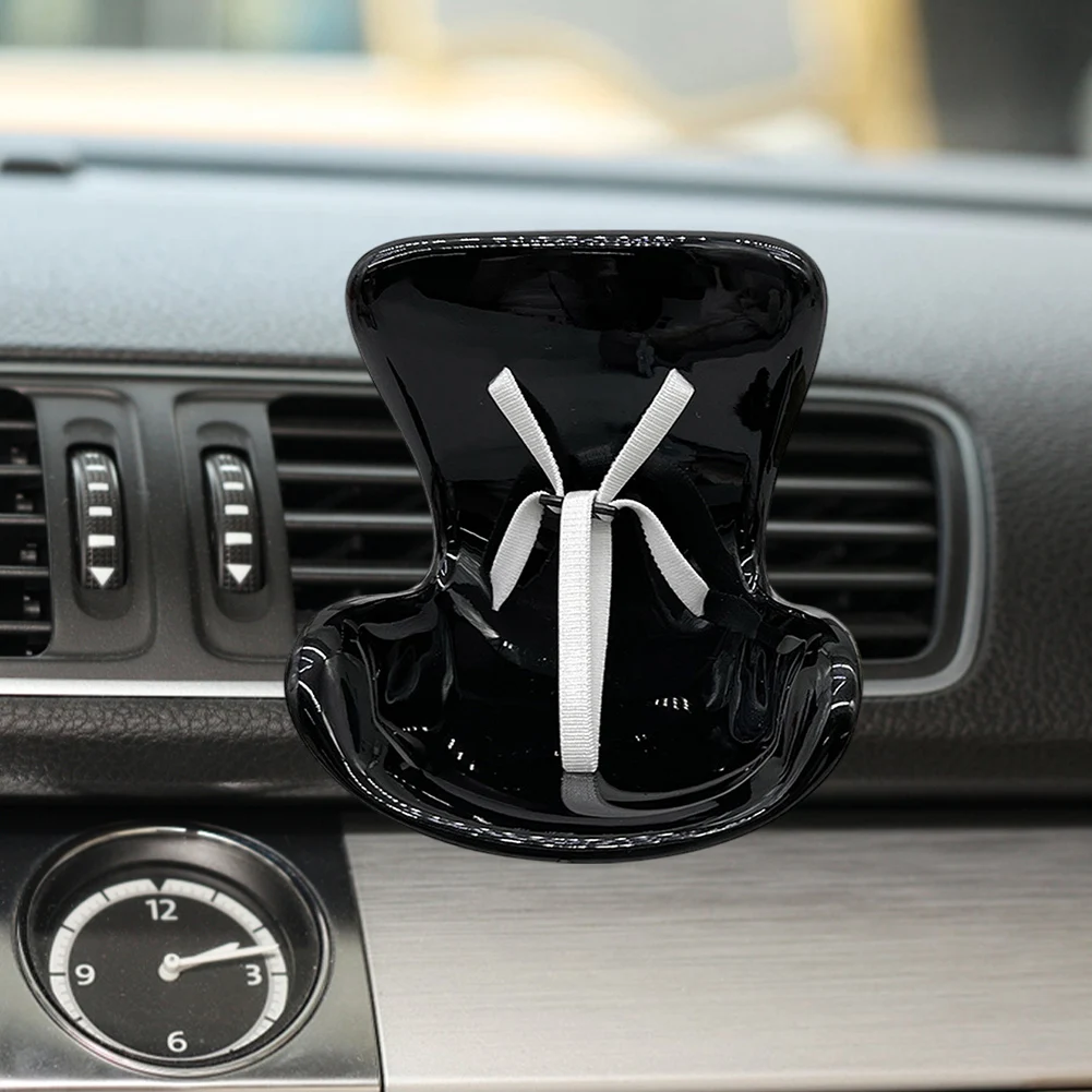 Car Air Vent Doll Seat Plush Cute Doll Safety Seat Car Air Outlet Aromatherapy Decoration Car Interior Ornament Accessorie Gift - Image 2