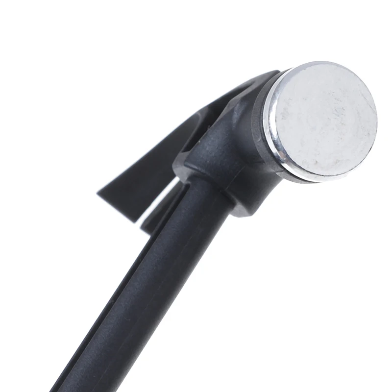 Household Black Multifunctional Plastic Handle Mini Claw Hammer Woodworking Metalworking Nail Puncher Metal Hammer Tool