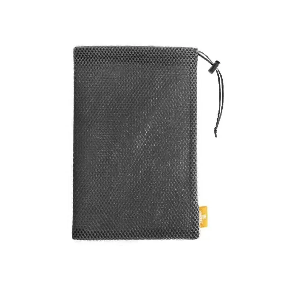 

New Multi-Functional Drawstring Storage Bag Nylon Mesh Pouch Bag Drawstring Pocket Earphone Box Data Cable Charger