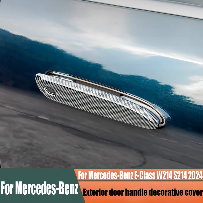 Car exterior handle protective shell car exterior decoration modification product For Mercedes-Benz E-Class W214 S214 2024
