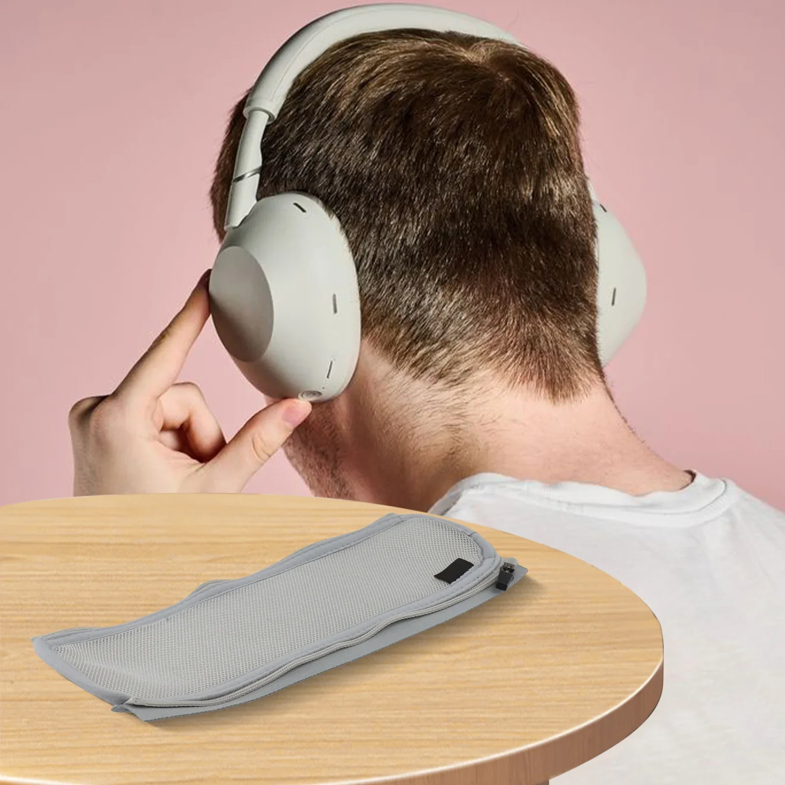 

Protective Mesh Cover for WH1000XM6 Headphones Compatible with For SONY Featuring Breathable Material for Comfort and Longevity