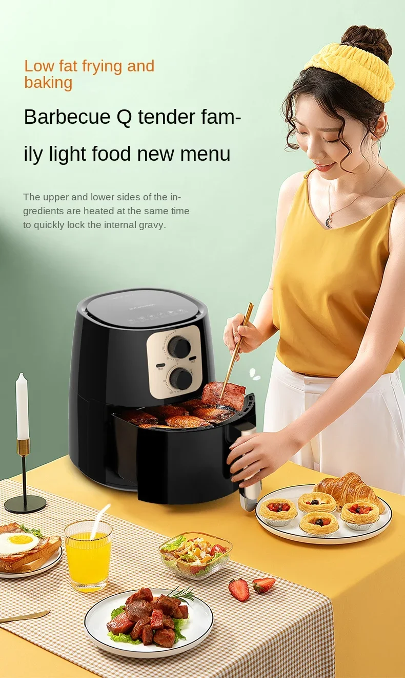 JoYoung Air Fryer Home New Official Electric Oven Automatic Large Capacity Multifunctional electric frying pan  Machine