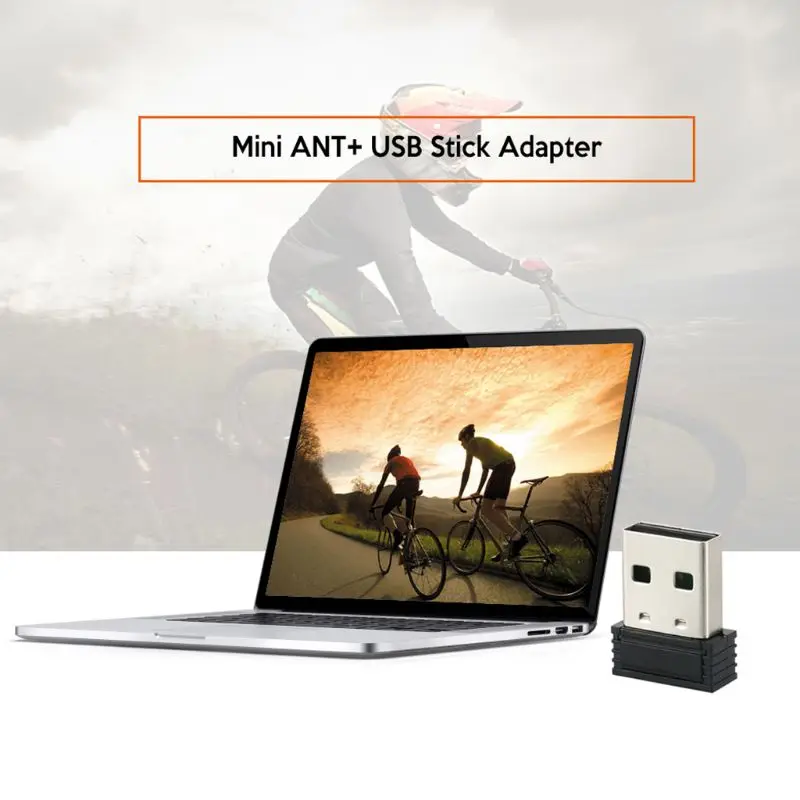 Mini ANT+USB Adapter Portable Dongle Port for Zwift Bkool Bike Cycling