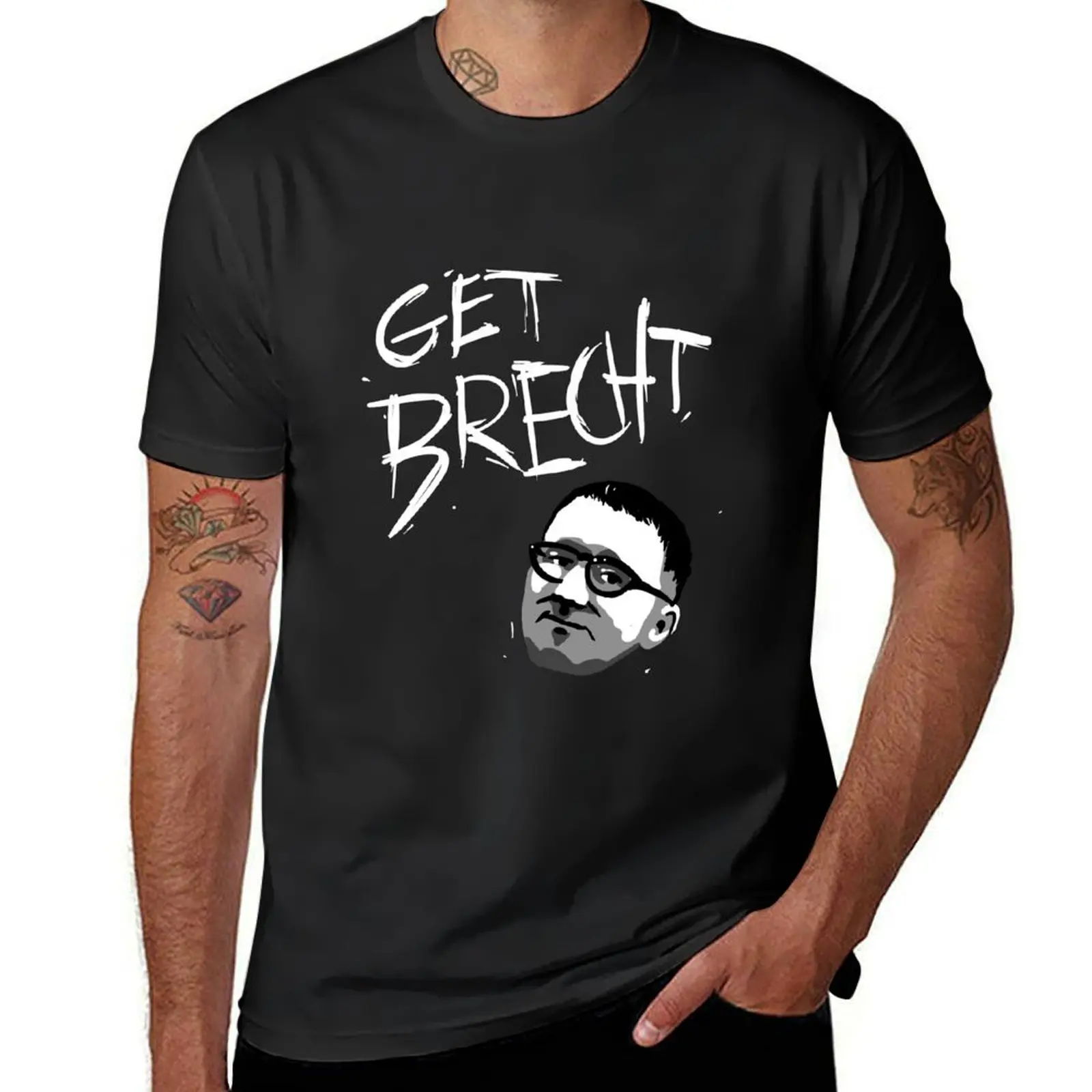 GET BRECHT T-Shirt summer top aesthetic clothes oversizeds summer tops mens graphic t-shirts anime