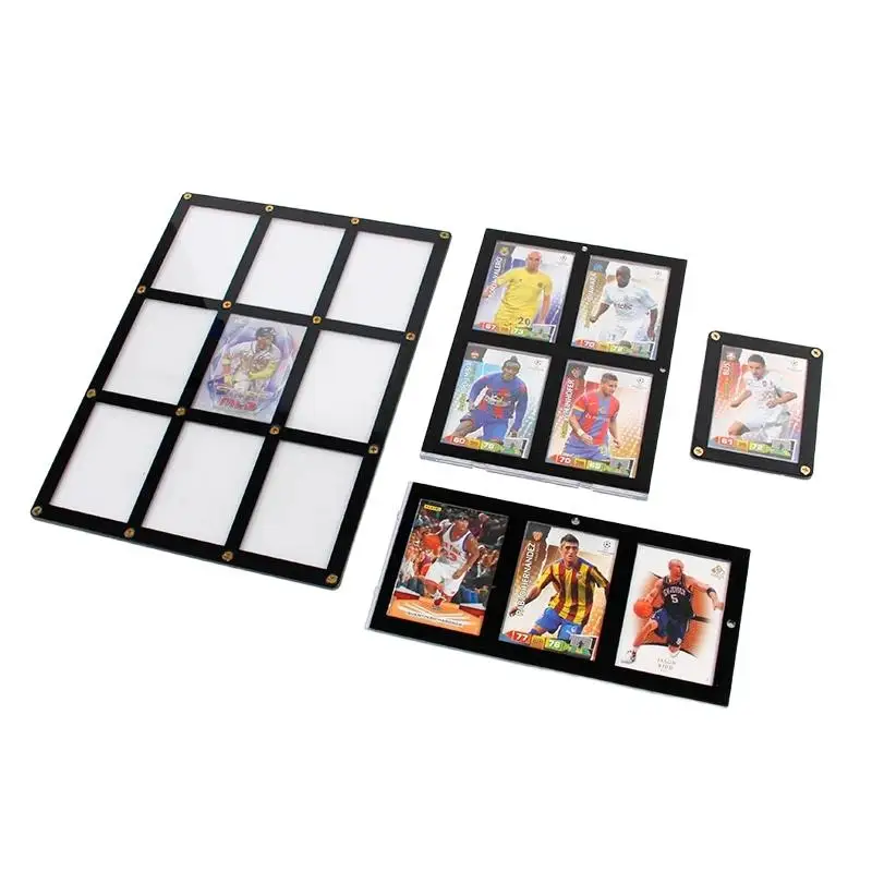 custom.Customized Durable  Graded Card Slab Display Frame with Magnetic Design TCG Collectible Cards