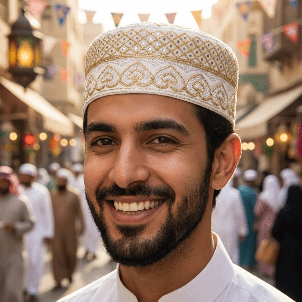 

Модная круглая исламская плоская шапка в этническом стиле, тонкая мусульманская кепка, удобная, дышащая, для молитв, для улицы