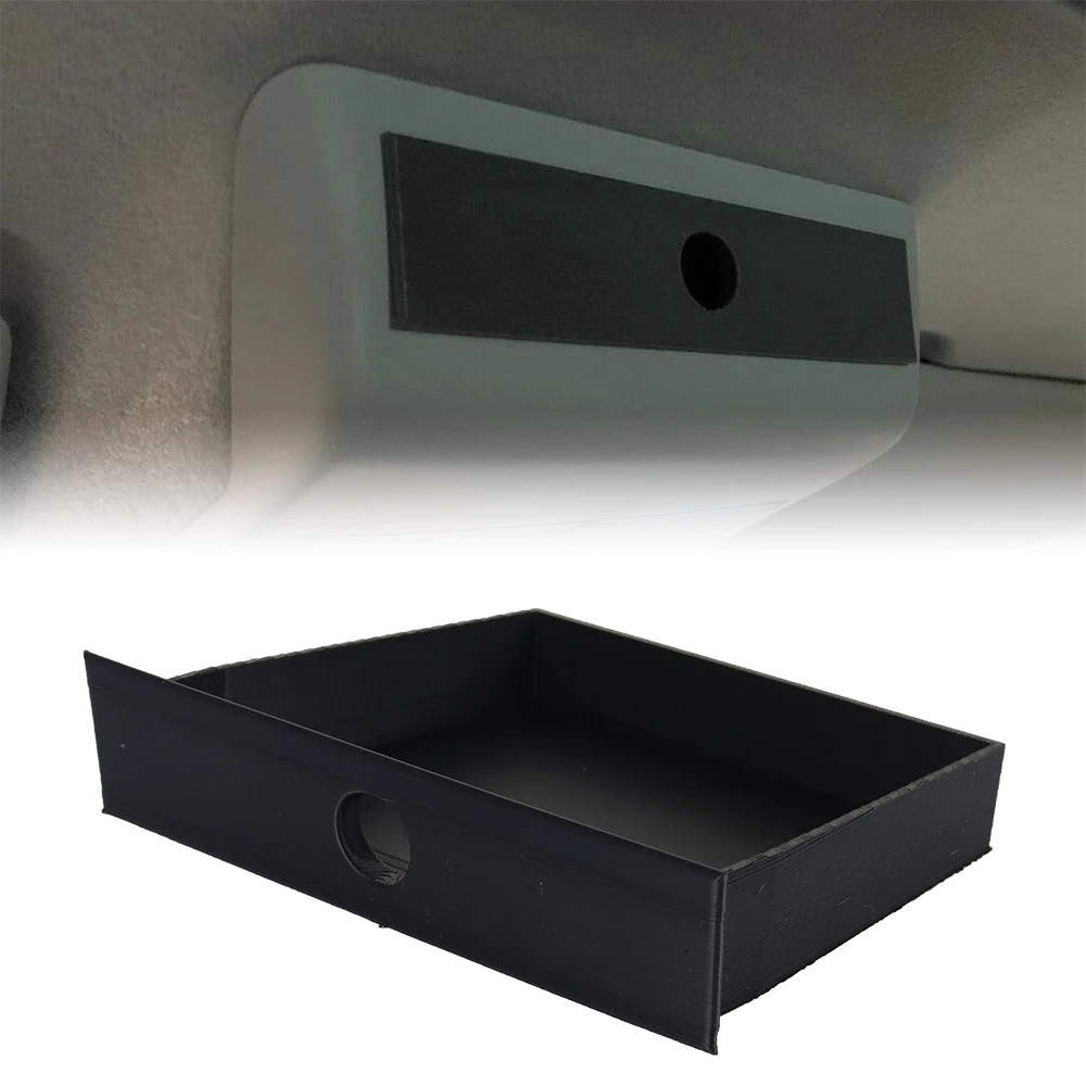 

For VW T6 Roof Cubby Hole Tray Storage Over Head Campervan Durable Plastic Storage Box For Keys Maps Sunglasses Interior Parts