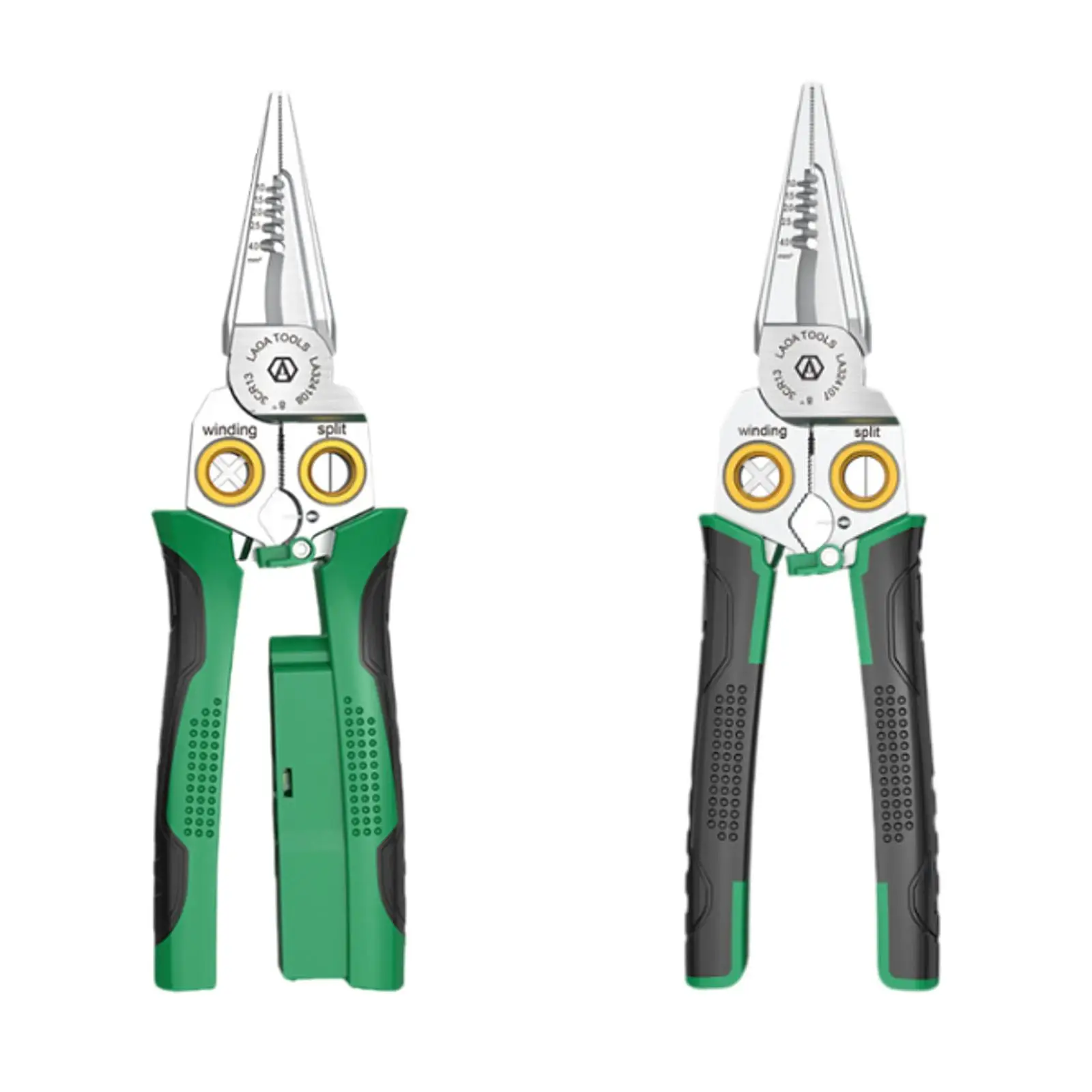 Multifunctional Wire Strippers Crimper Wire Pliers Wire Cutter Strippers Crimper for Wire Winding Clamping Wire Pulling