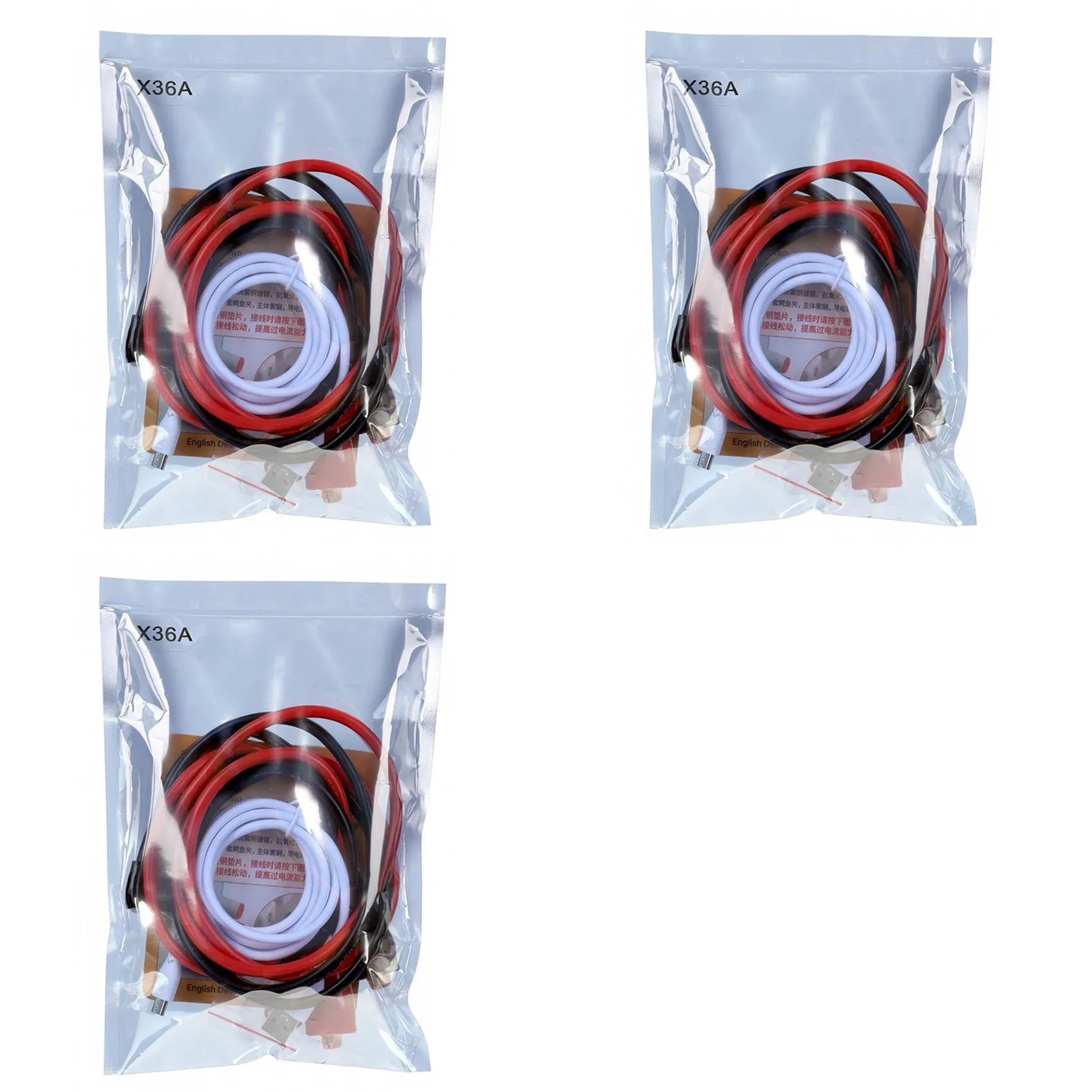 ABBP-3X RD X36A 36A Connector To Alligator Clip Test Cable And Micro-Type Communication Cable For RD6024 RD6030 Output