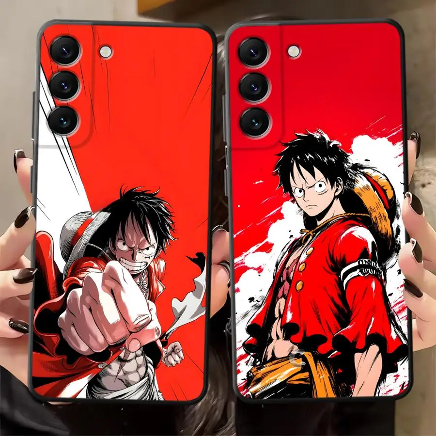 Anime Red Luffy Pho…