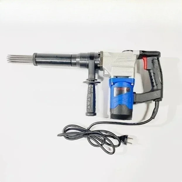 

1400W Needle Derusting Gun Electric Jet Chisels Hand-Held Electric Needle Scaler Rust Removal Cleaning Machine New