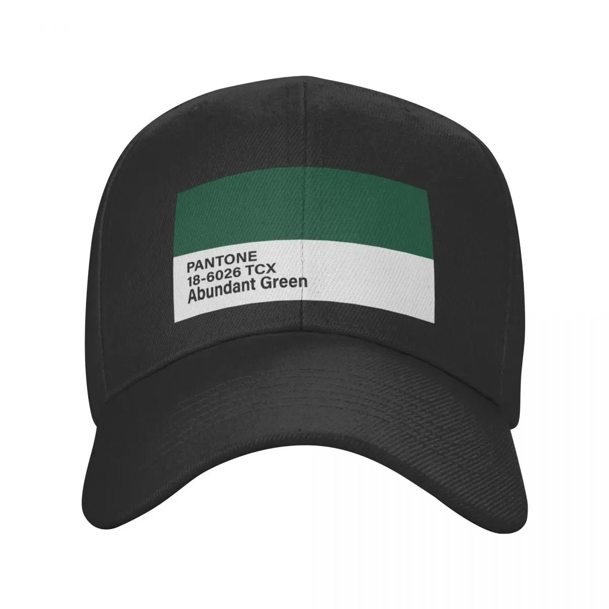 PANTONE 18-6026 TCX Abundant Green Baseball Cap Christmas Hat party Hat Beach Bag Sports Cap Mens Hats Women's