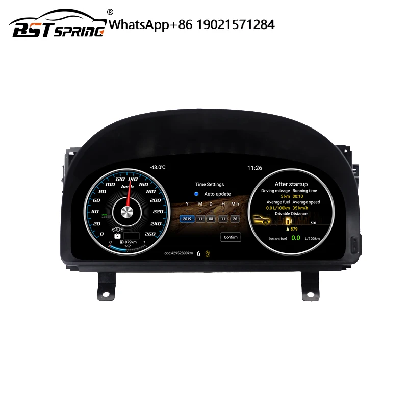 

Car Instrument Speedometer for Vellfire Alphard 2008-2014 20 Series Car Lcd Digital Dashboard Display