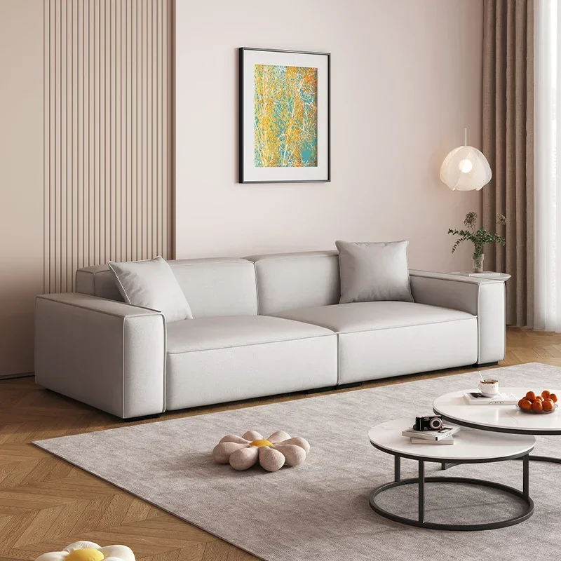 Glamour Individual Living Room Sofa Minimalistic Chaise Lounge Puffs Sofa Nordic Modern L Shape Divani Da Soggiorno Furniture