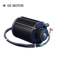 QS 90 1000W Mid Drive Motor 72V 55KPH for Electric Scooter Belt Design or 428 Sprocket 14T Type Motor