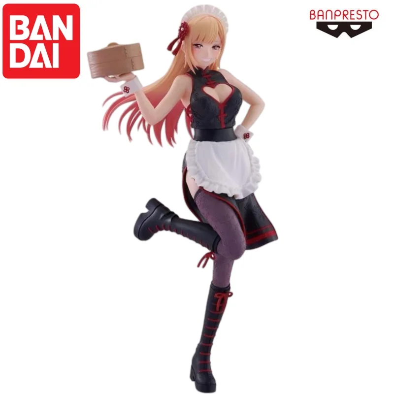 반다이 재고 있음 오리지널 반프레스토 키타가와 마린 인형 새 상품 박스 포장 액션 피규어 애니메이션 주변기기 캐릭터 가라지