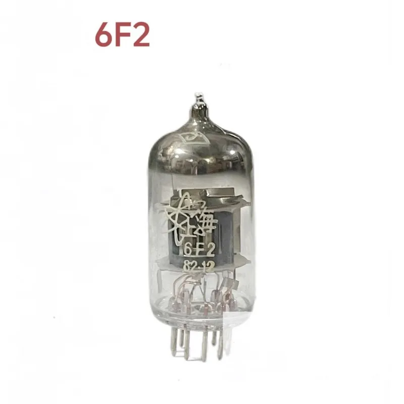 Tubo electrónico de vacío 6F2, actualización para amplificadores de tubo de emparejamiento ECF82/6U8, tubo electrónico, 2 uds.