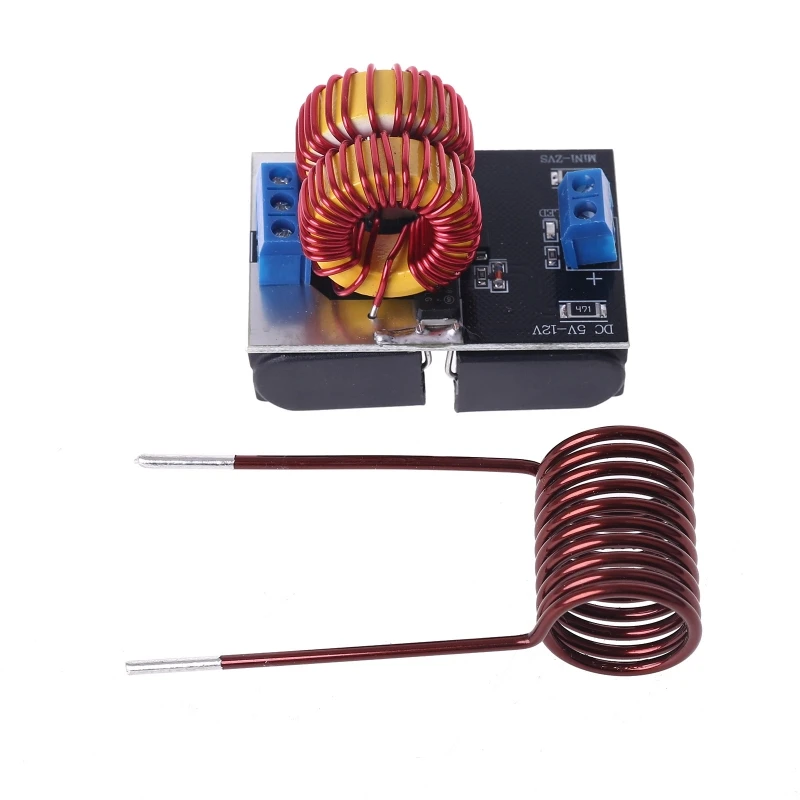 for DC 5-12V 120W Mini ZVS Induction Heating Board Flyback Driver Heater DIY Coo