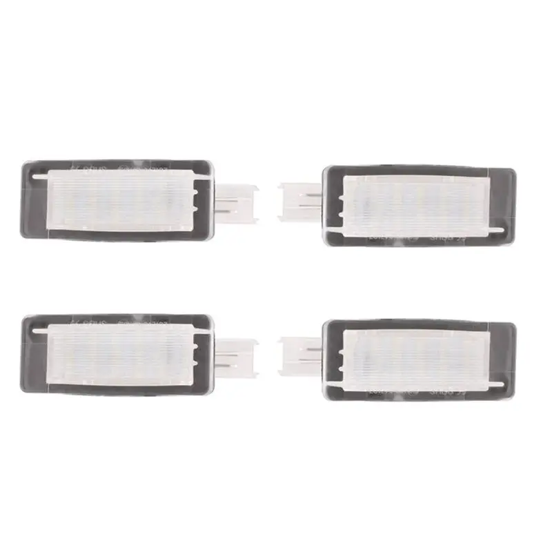 

4X светодиодные фонари для подсветки номерного знака для Dacia Duster 10-15