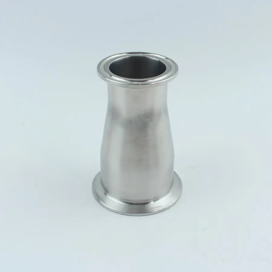 

45mm 1.75" to 32mm 1.25" Pipe OD 2" to 1.5" Tri Clamp Reducer SUS 304 Stainless Sanitary Pipe Fitting Homebrew