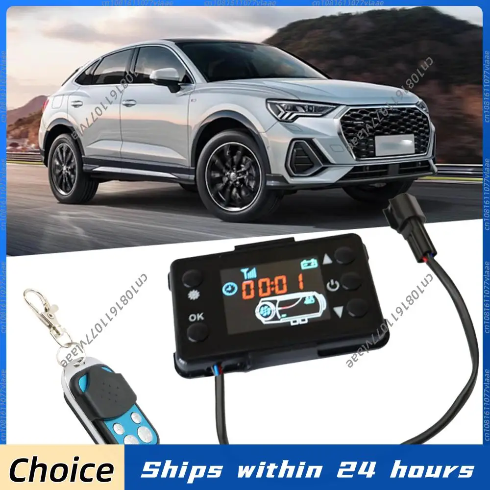 

Air Diesel Parking Heater LCD Monitor Switch +Remote Controller 12V/24V for Truck Air Diesel Heater Accessories