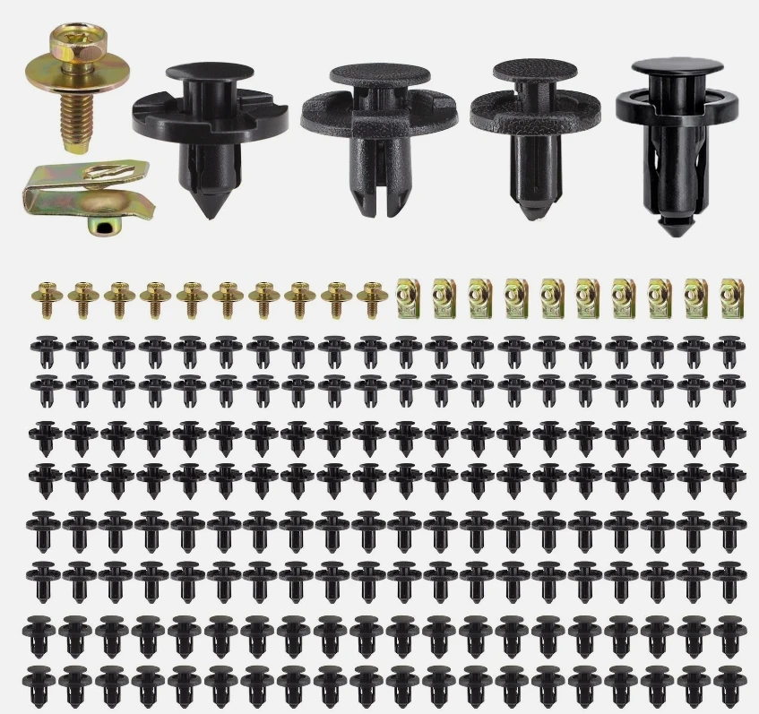 

Undertray Clips Kits For Nissan Qashqai Under Engine Shield Guard Clips Bolts Screws Engine Hood Protection Clip 01553-05323