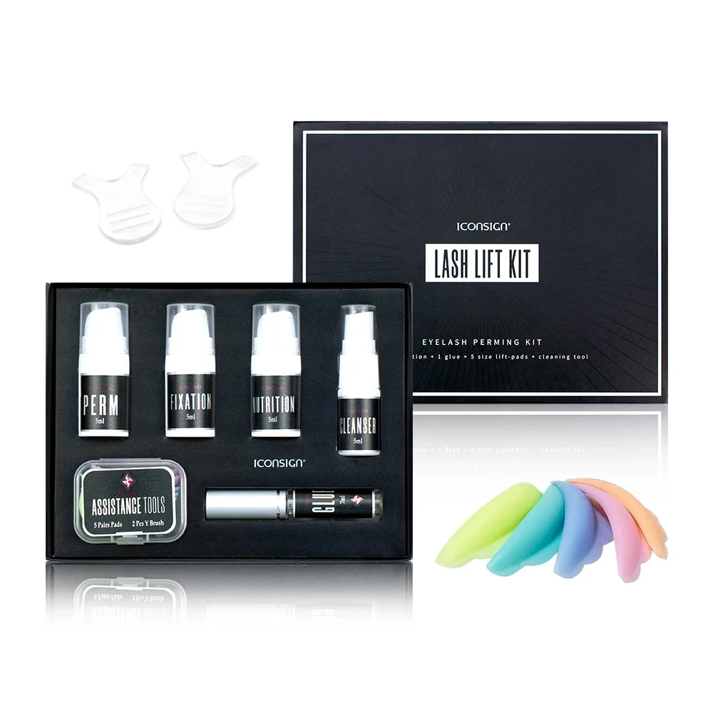 Professional Lash Lift kit Eyelash Perm Brow Lamination Kit,Semi Permanent Curling Perm Wave