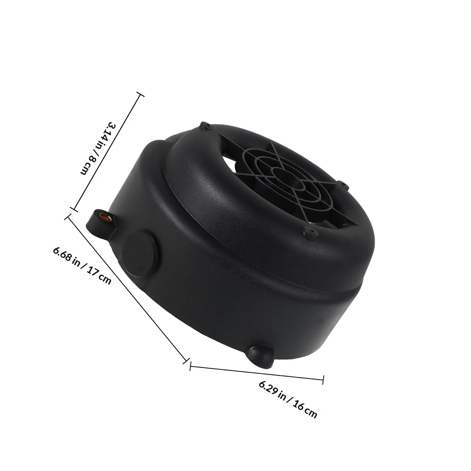 Air Director Motorcycle Engine Fan Covers Assembly Cooling Fan Cover Replacement Compatible 125Cc 150Cc Atv Scooter Go Kart