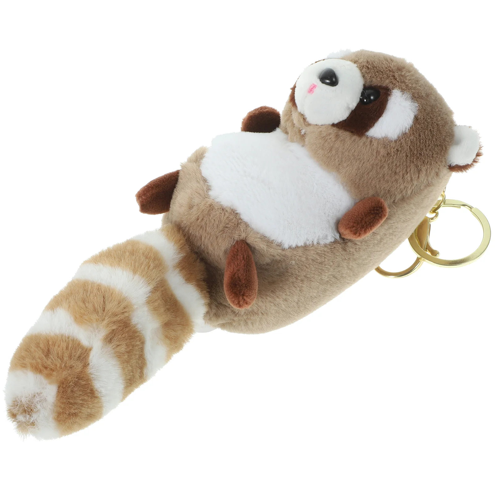 

Red Panda Pendant Keychain Phone Hanging Backpack Cute Unique Keychains for Women Pp Cotton Bag Decors